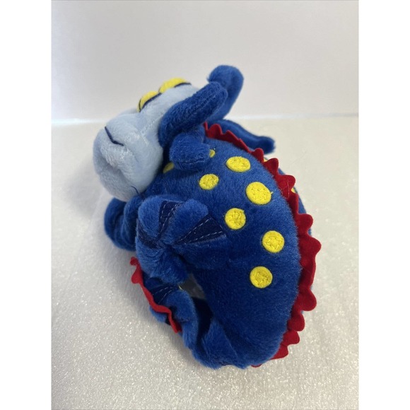 6” Protonix Plush Mascot Blue GERD Dragon Lizard Advertising Stuffed Animal - Picture 2 of 6